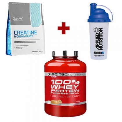 Pack whey Protein Professional + Creatine Scitec Nutrition